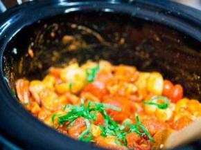 Vegetable Curry with Chickpea in a Crock Pot